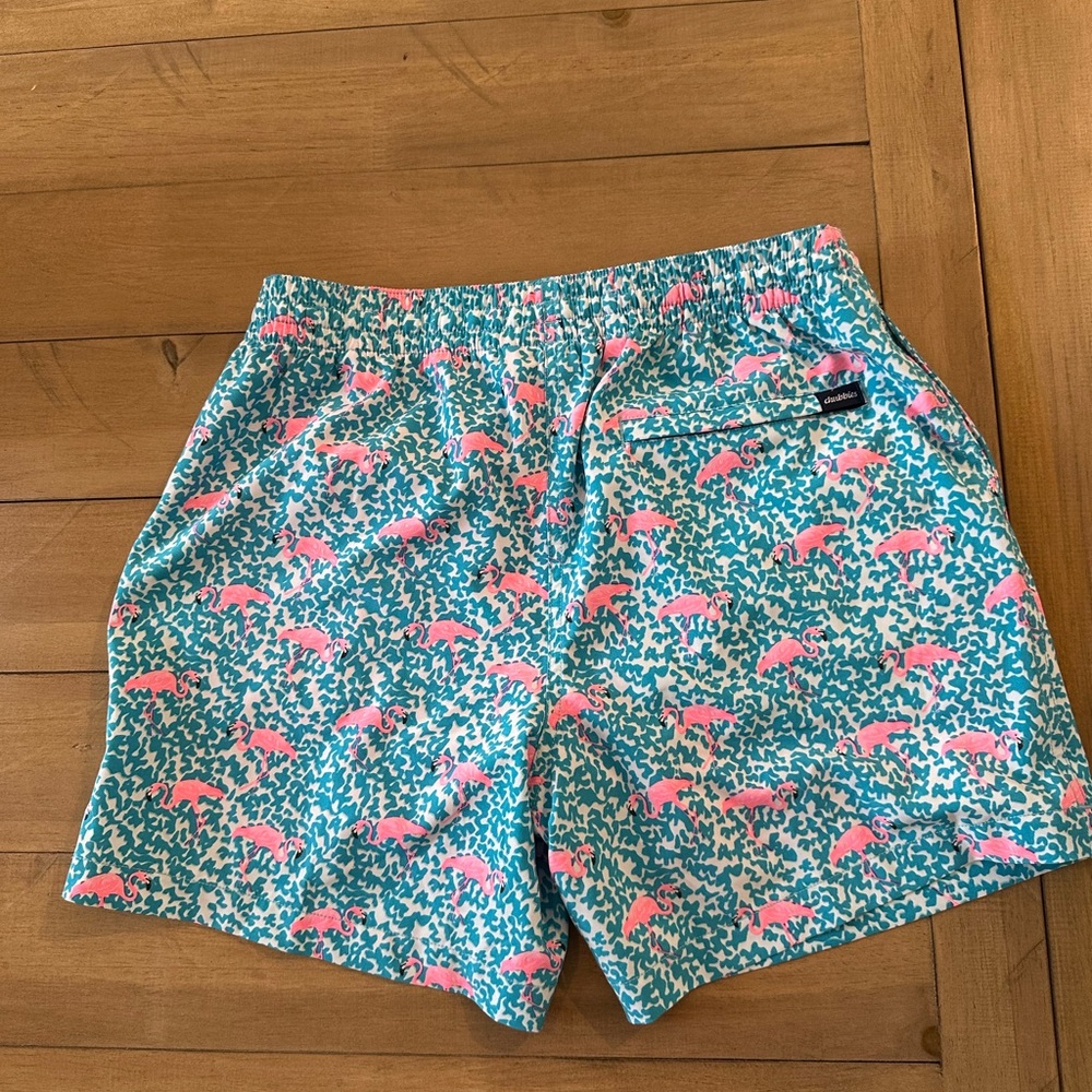 NWT Chubbies Swim Trunks Flamingo 5.5 in inseam